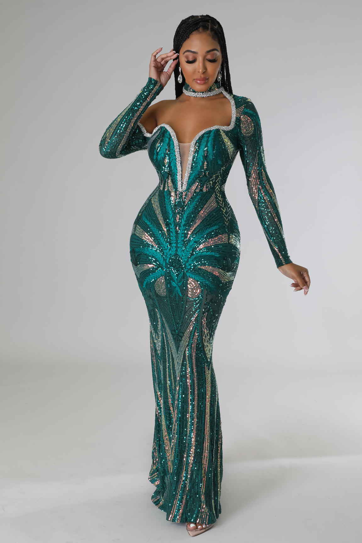 Holiday Vibes Gown