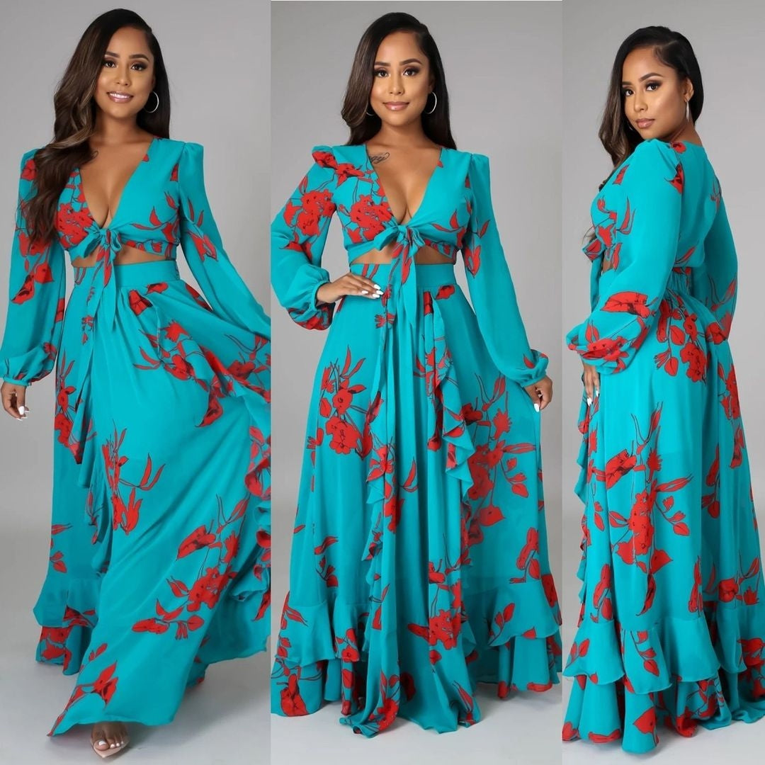 Brunch Mood Skirt Set