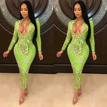 Load image into Gallery viewer, Chained Midi Dress
